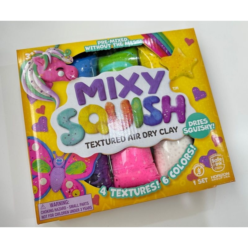 M*xy squish texture dry clay