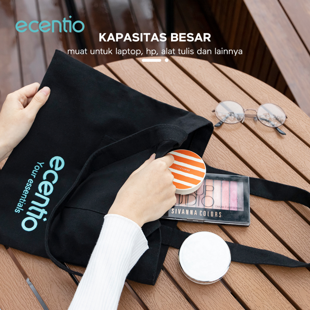 Foodi tote bag kanvas Kantong ramadhan Rampers ONLY/tas bekal makanan lunch bag