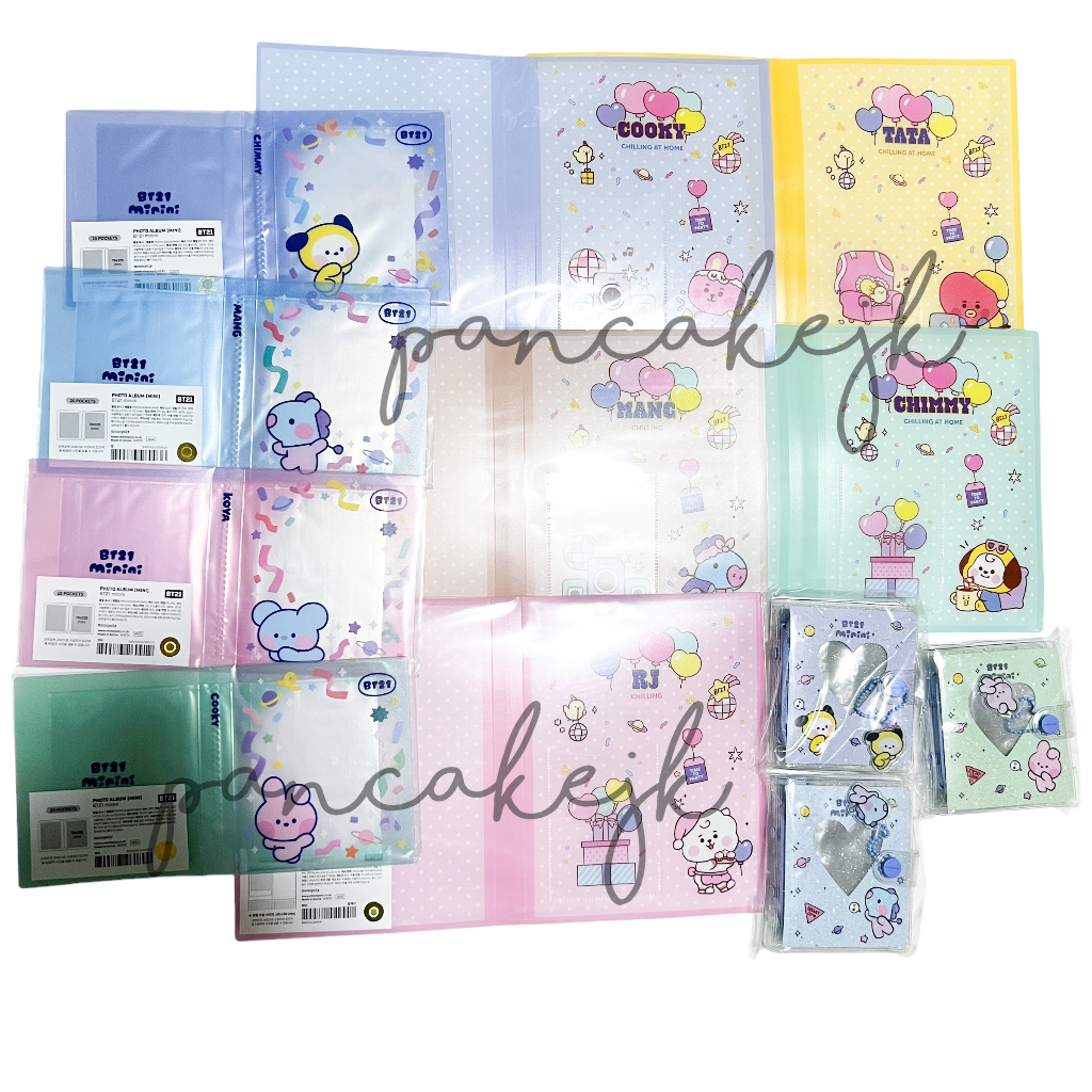 [ READY‼️ ] monopoly bts bt21 photocard album collect book photo album party 1p [ koya chimmy tata c