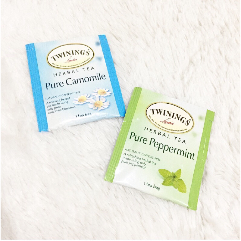 

Original Twinings Tea Sachet 2pcs Peppermint Chamomile