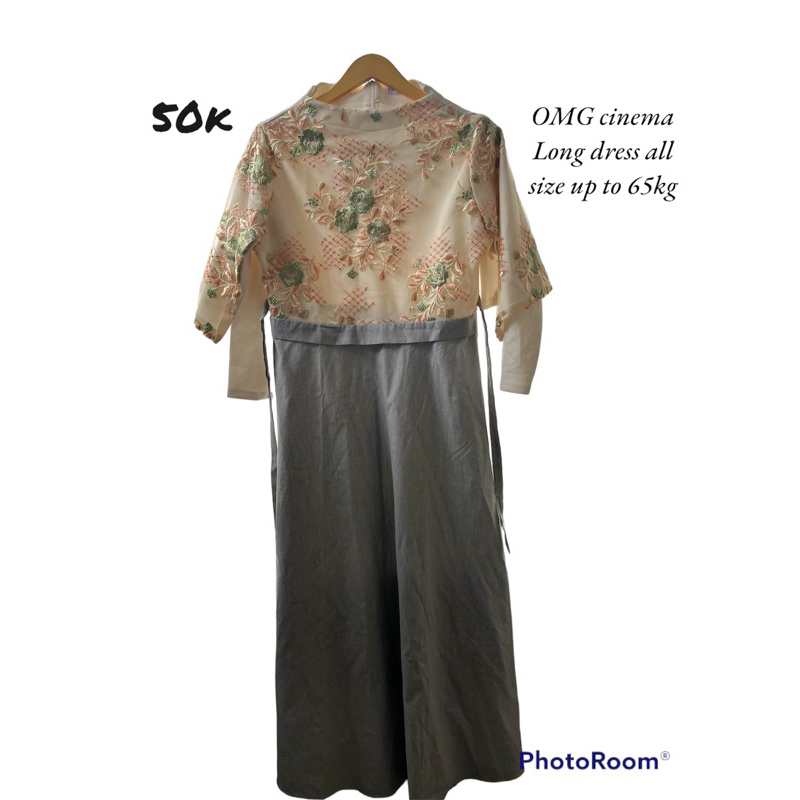 PRELOVED OMG CINEMA LONG DRESs