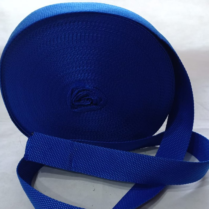 

Bisban biru benhur / ROLL tali tas 3,8cm X 30 yard Tali Tas Tali Webing Tali Bisban