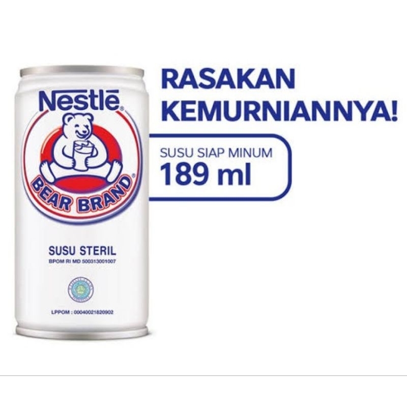 

Bearr Brand Susu Beruang 189ml
