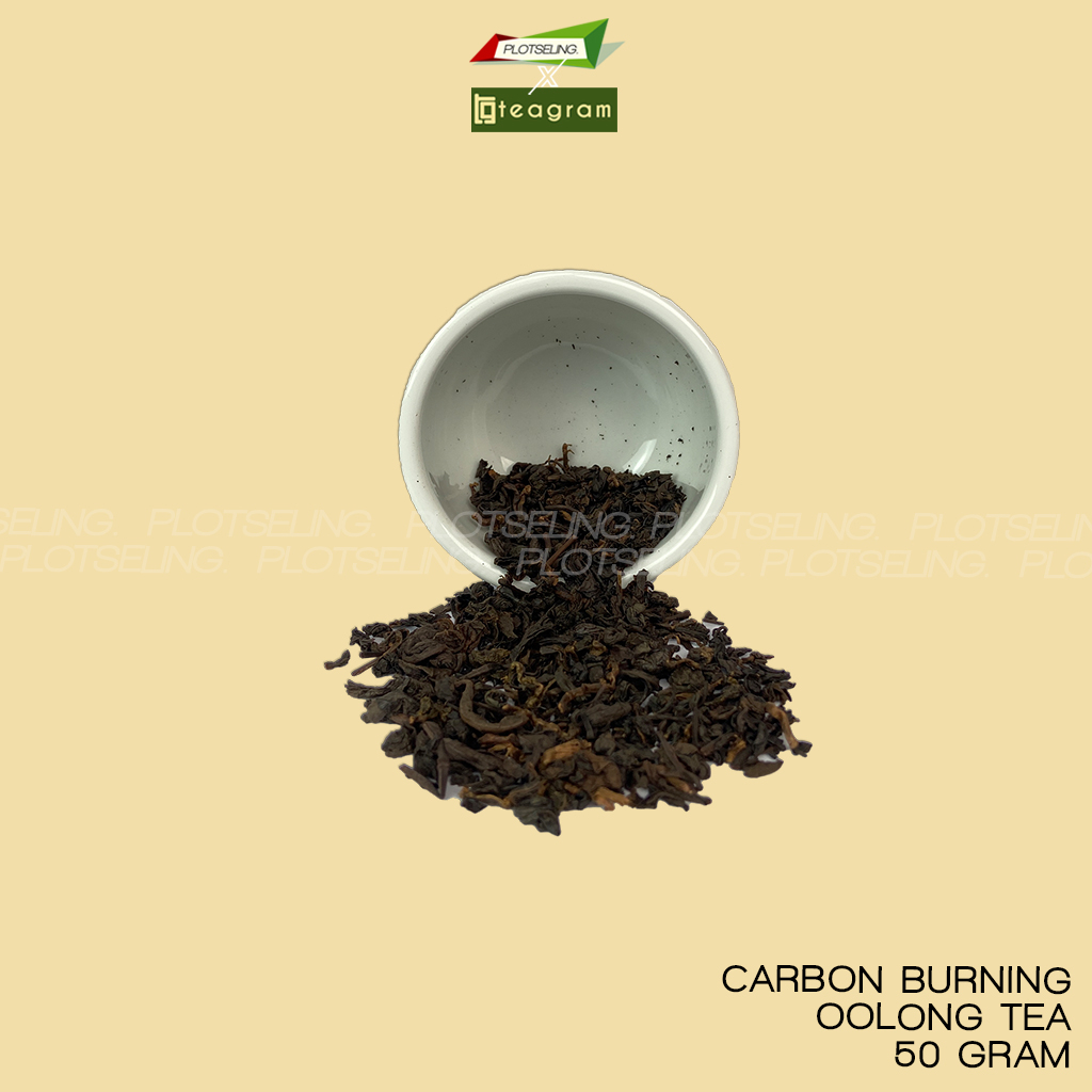 Teh Oolong Single Origin CARBON BURNING OOLONG TEA Kemasan 50gr Teh Import Asli Olahan Kebun Teh Cina Teh Seduh Rumahan Teh Seduh Kafe Daun Teh Seduh Oolong Asli Bukan Teh Bunga Mix Tea Blend Minuman Teh Premium