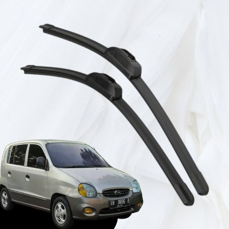 WIPER DEPAN FRAMELESS HYUNDAI ATOZ UK 20&quot; - 16&quot;