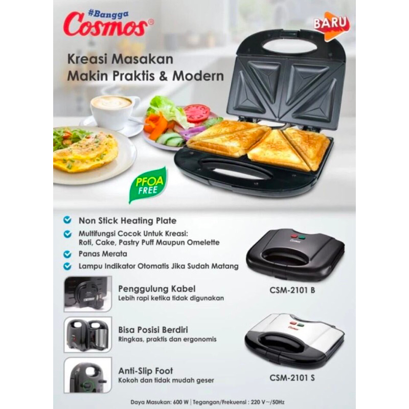 COSMOS PEMANGGANG ROTI CSM-2101