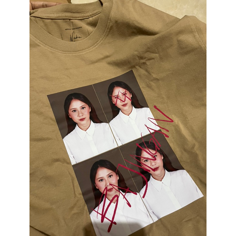 Kaos Tshirt Nadin Amizah Badjingan Merch