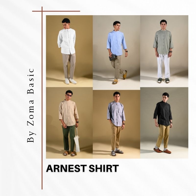 ARNEST SHIRT & NEW CAREEM SHIRT BY ZOMA BASIC
