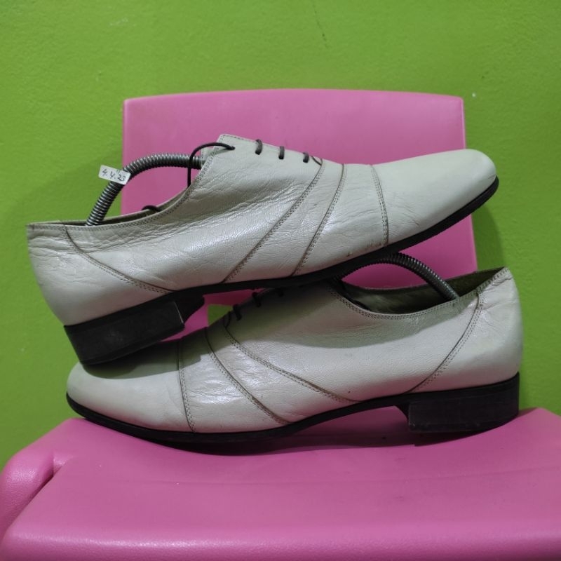 sepatu kulit pantofel emporio armani