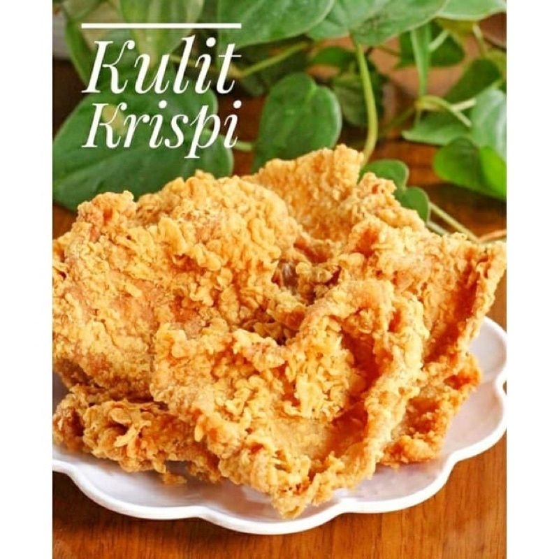 

Keripik Kulit ayam krispy Original berat 100 gr