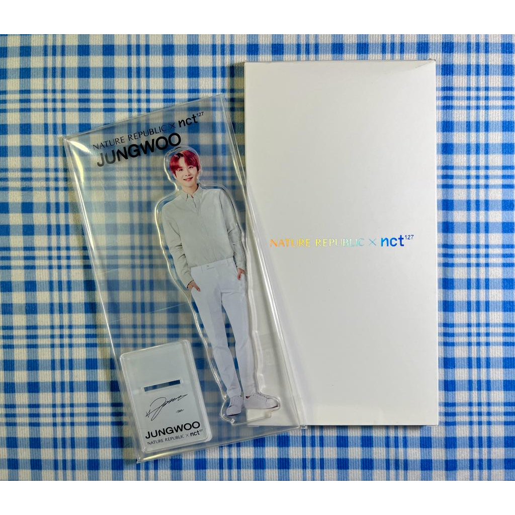 [BOOKED] NATURE REPUBLIC x NCT 127 | Official Jungwoo NCT 127 x Nature Republic Acrylic Standee | NC