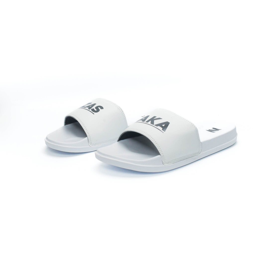 ZASAKA - Thaz White Sandal Slide Pria Wanita