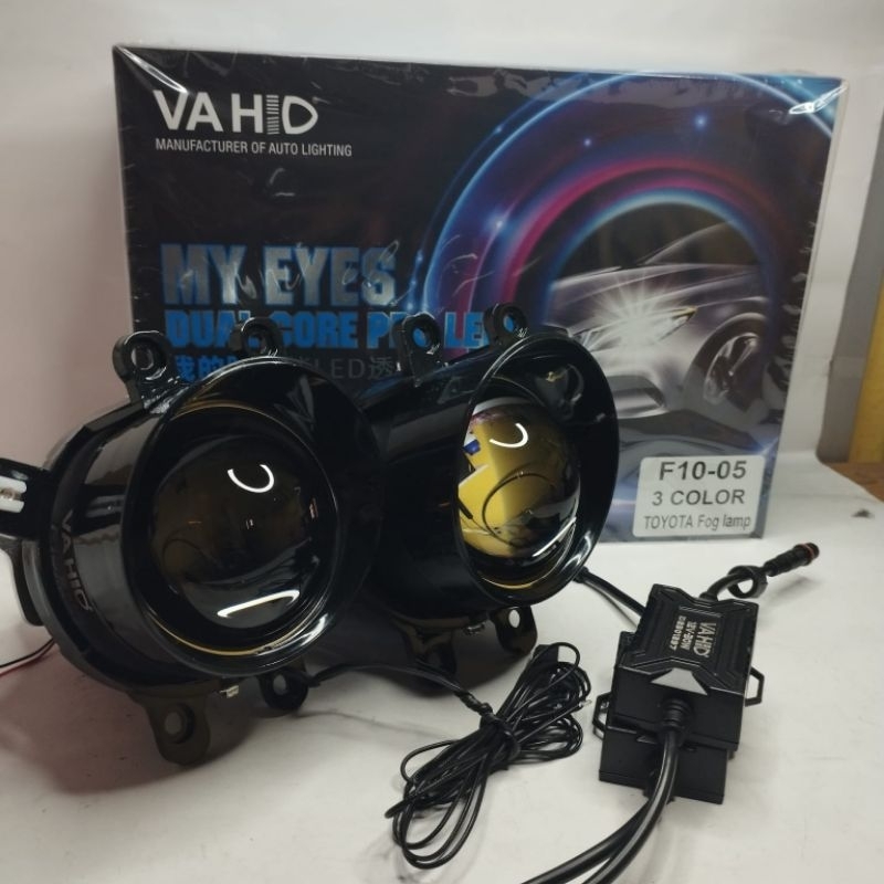 Foglamp projector biled proji vahid F10 3 warna