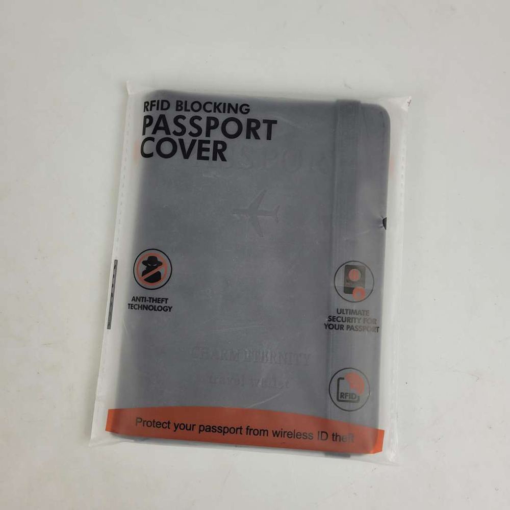 Dompet Paspor Cover Card Holder Travel Wallet RFID Blocking - YXY79