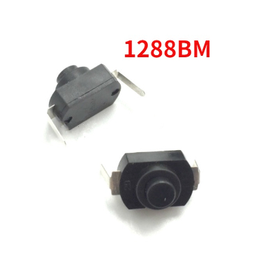 Saklar Tombol Lampu Senter 1208yd 1288bm 12x8mm