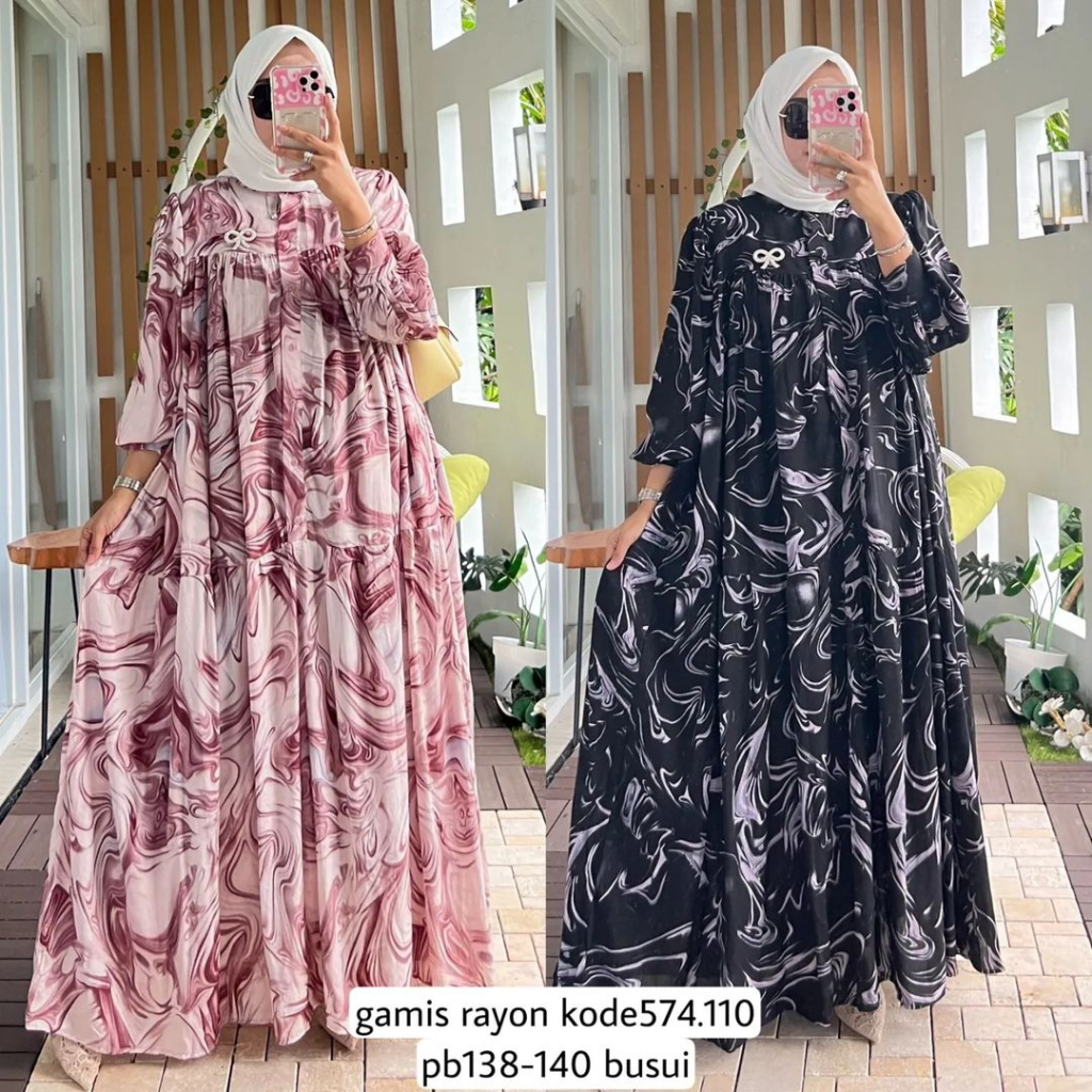 Gamis Rayon By Alvaro Collection