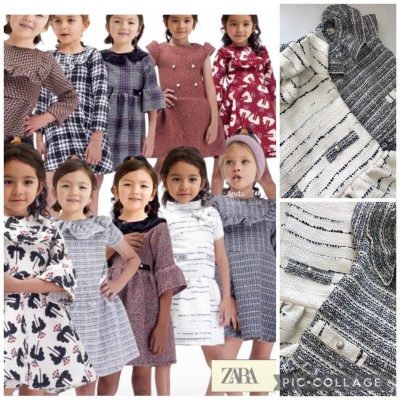 Zara Girls Dress / dress anak zara / zara dress / dress anak perempuan / party dress