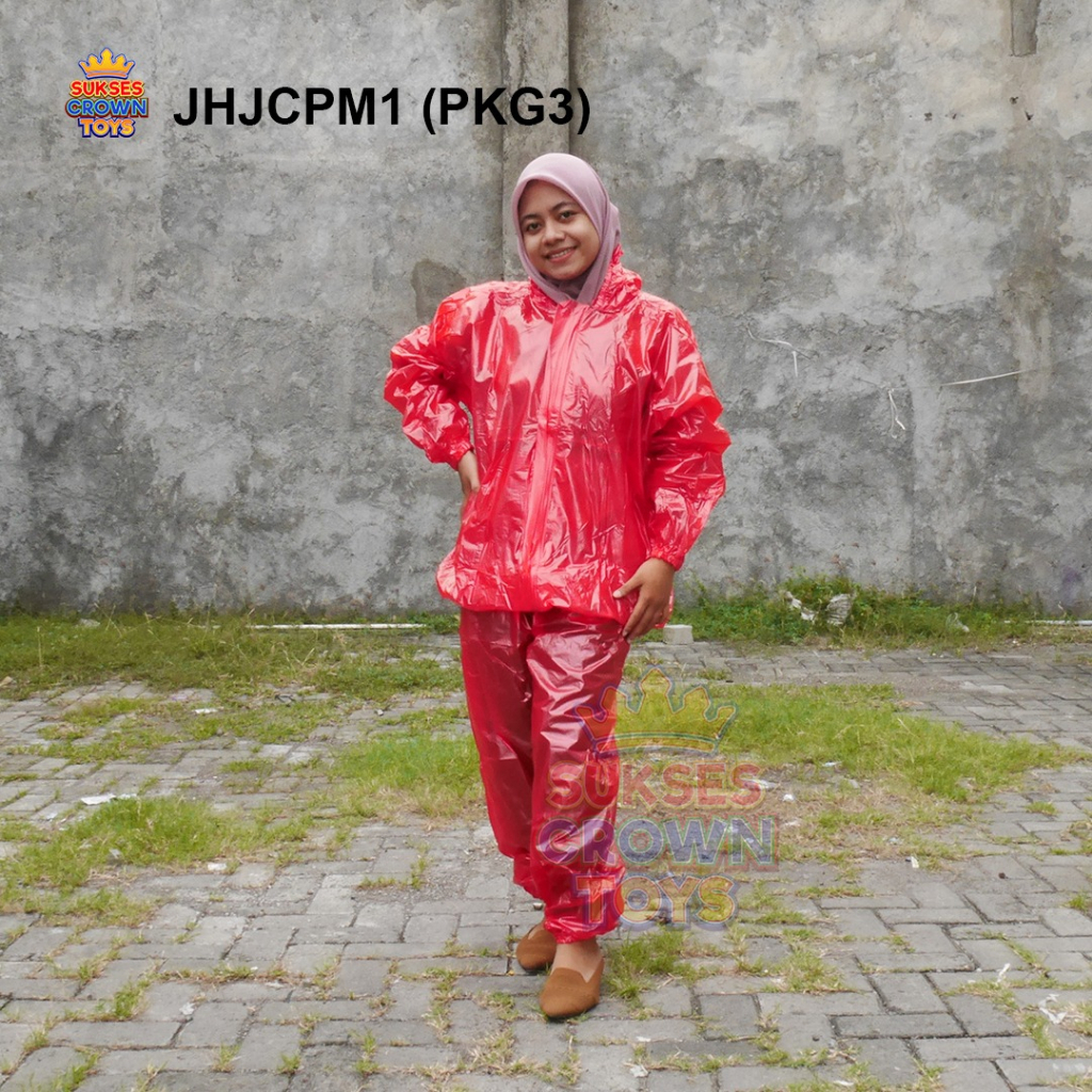 Jas Hujan Dewasa Jaket Celana Jumbo - Jas Hujan Jaket Celana Jumbo