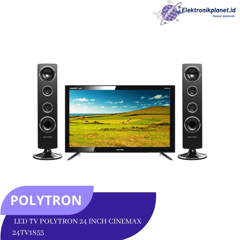 LED TV POLYTRON 24 INCH CINEMAX 24TV1855