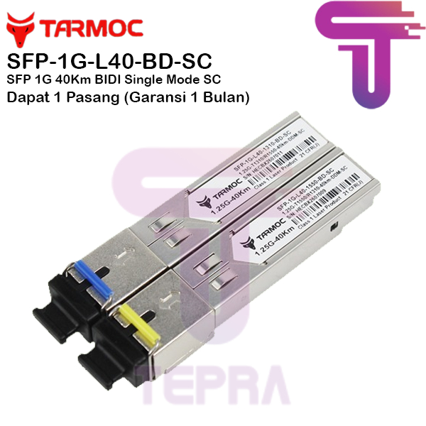 SFP 1G BIDI 40KM l Singlemode SC Mikrobits, Mikrotik, Cisco Compatible