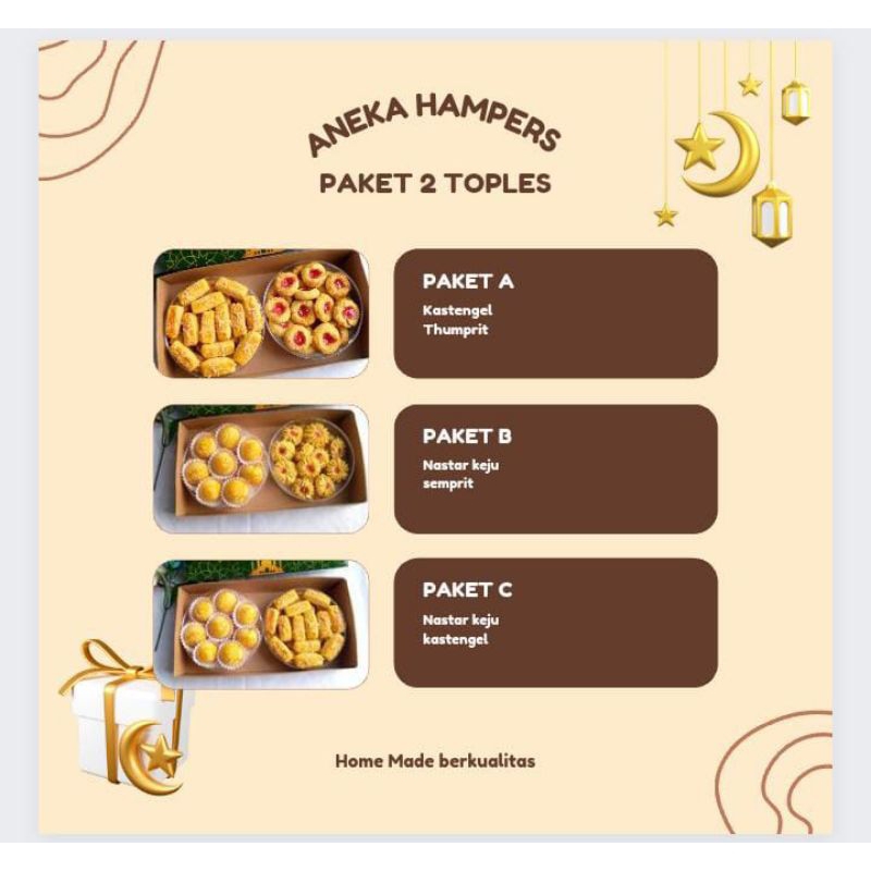 

Paket Hampers Kue Isi 2