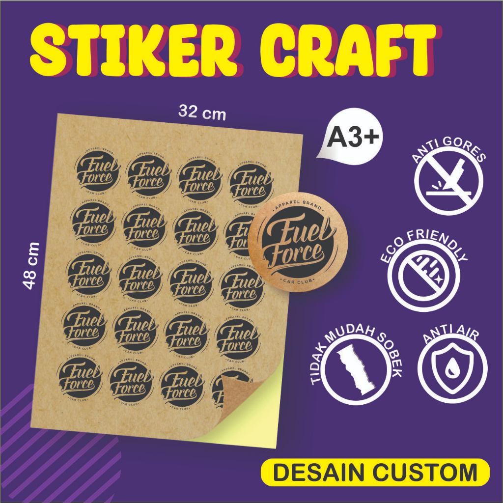 

Sticker Craft a3+ Print + Kiss Cut