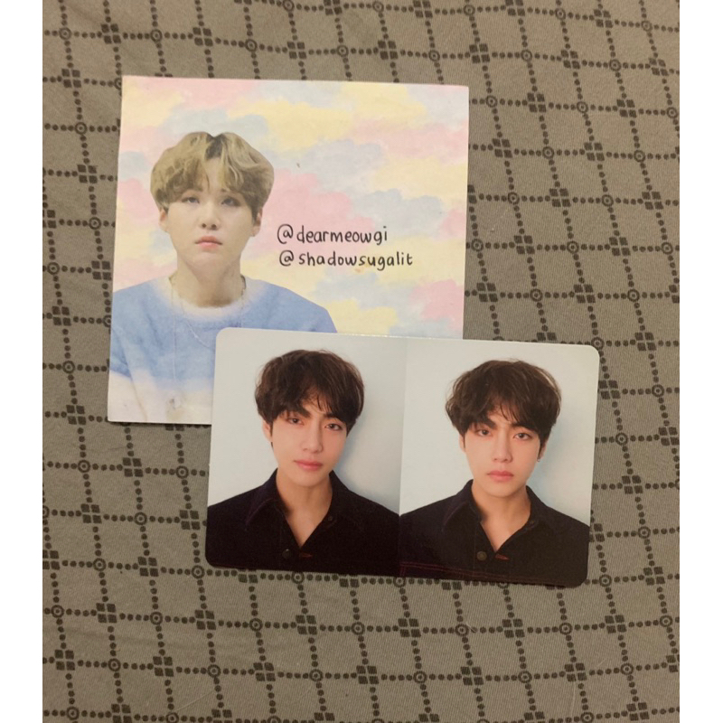 BTS V Taehyung Love Yourself Tear R photocard pc