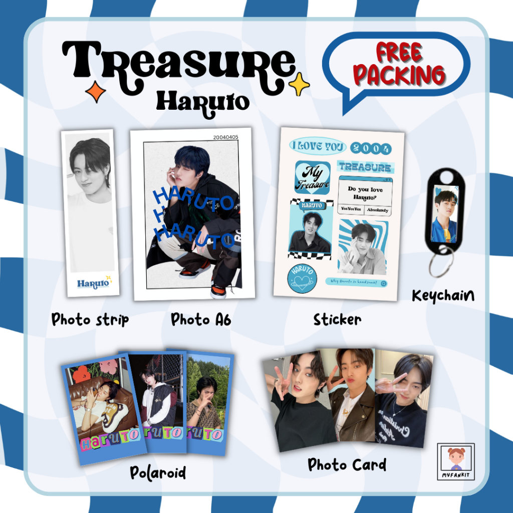 MINI FANKIT TREASURE / GIFT BOX KPOP / HAMPERS KPOP / FANKIT BOX TEUME TREASURE MAKER