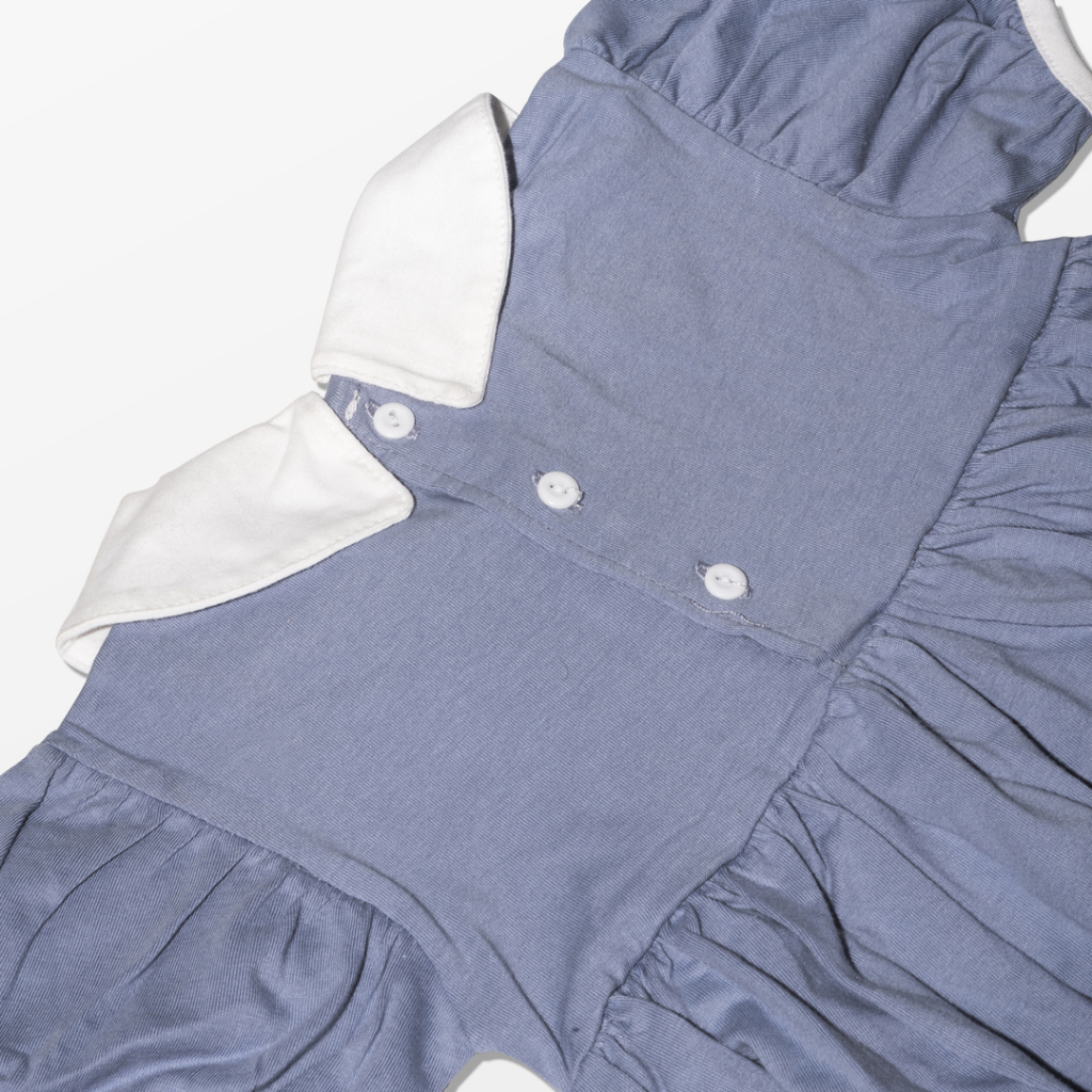 Bajubaja Aurora dress junior / dress anak rok pendek baju perempuan material cotton combat 24s