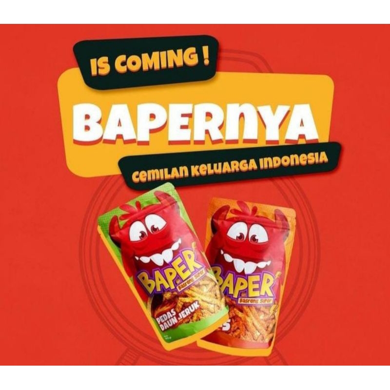 Cemilan Viral Basreng Super BAPER (50gr)