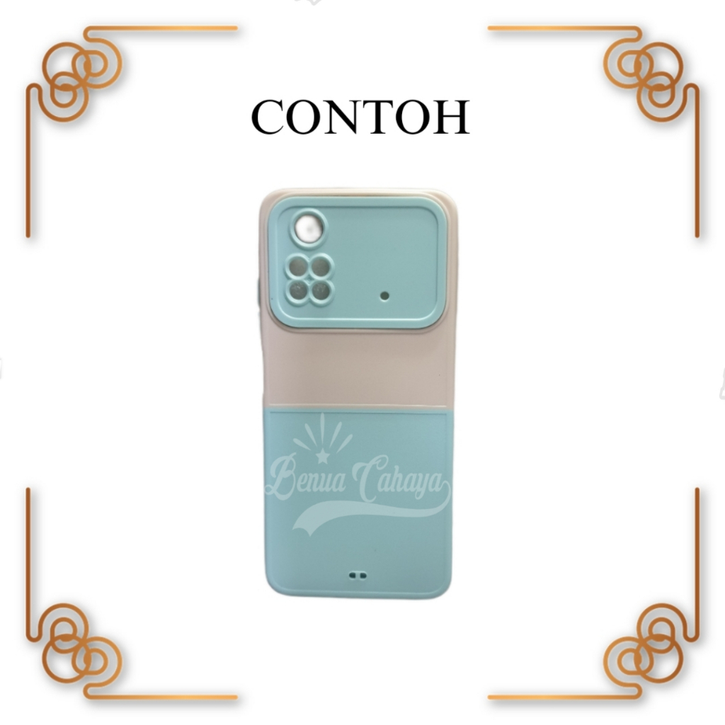 CASE TWO TONE SAMSUNG J4+ / J4 PLUS/ J6+ / J6 PLUS - CANDY COLOUR 2 WARNA SOFTCASE -CASE 2 COLOUR-