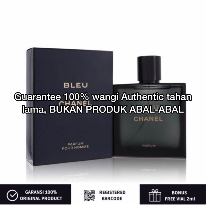Bleu De Chanel Parfum 100ml Original