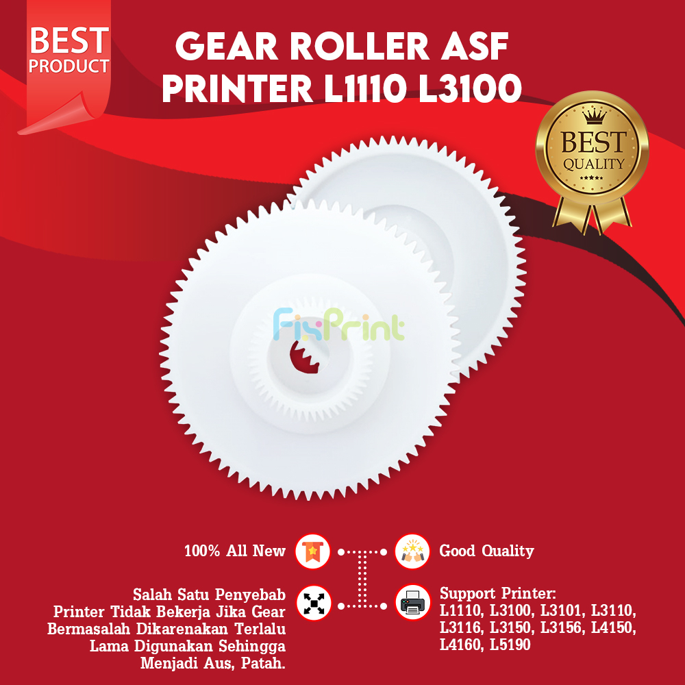 Gear ASF Roller Epson L1110 L3110 Gir Roll Printer L1110 L1210 L1250 L1256 L3100 L3110 L3116 L3210 L3216 L3150 L3156 L3250 L3256 L5190 L5290 L5296