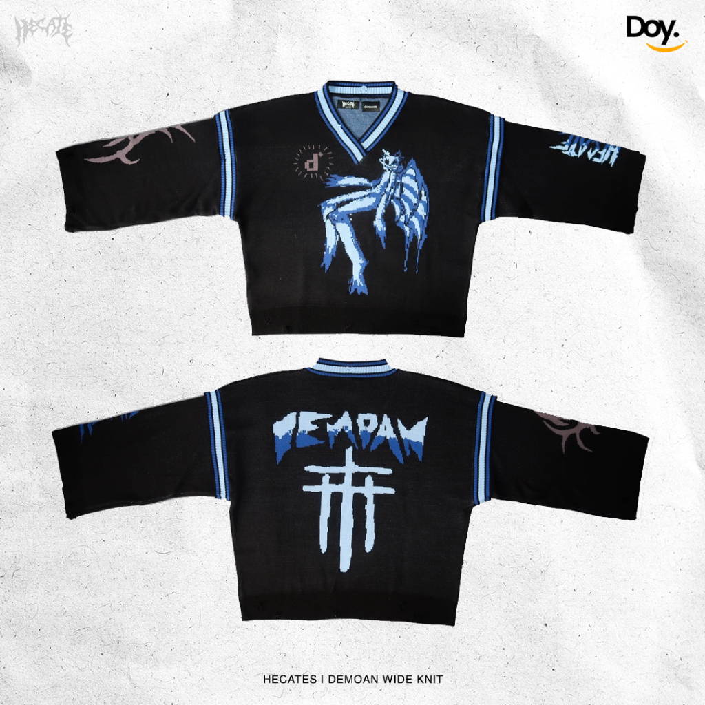 HECATES x DEMOAN WIDE KNITWEAR [ORIGINAL]