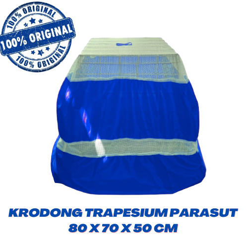 KRODONG PARASUT TRAPESIUM 80x70x50 CM