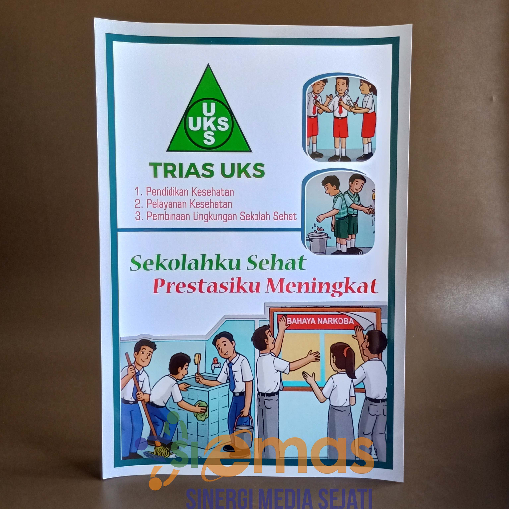 

Poster Trias UKS 001 | Poster Trias UKS untuk Sekolah | Poster Kesehatan | Poster Sekolah | Trias UKS