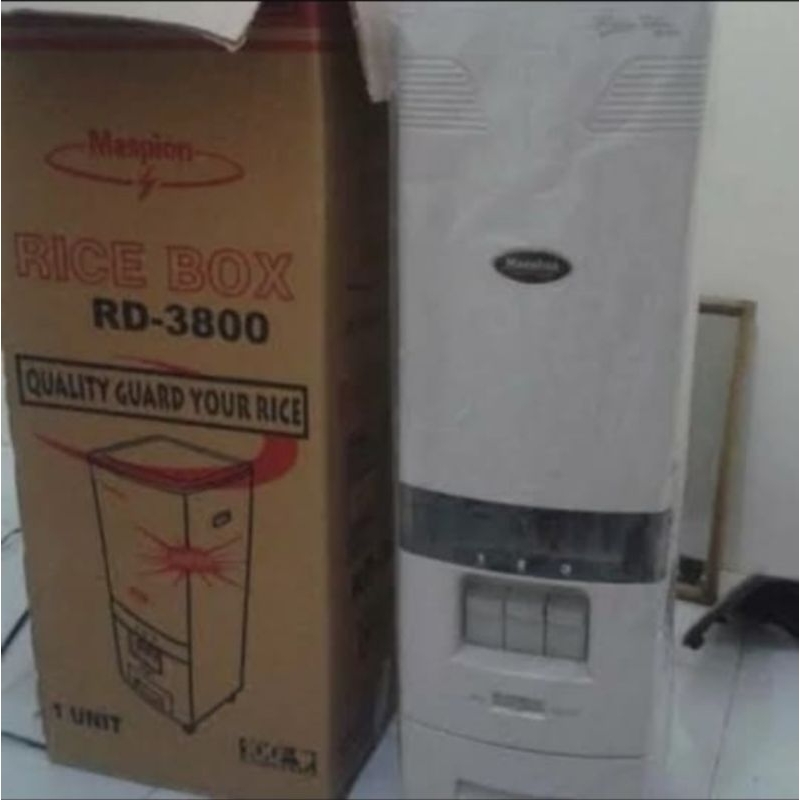 MASPION Rice Box Tempat Penyimpanan Beras RD-3800