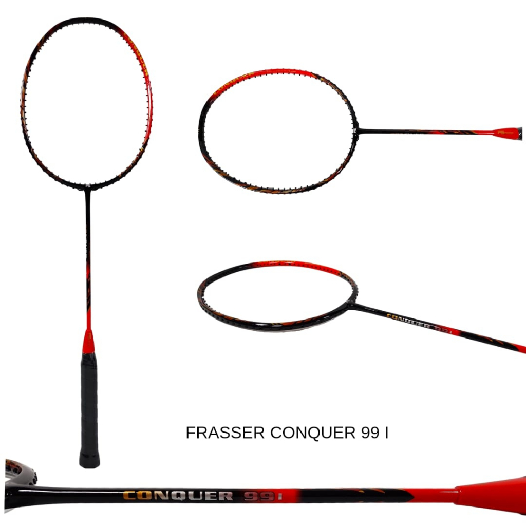 Frasser Raket Bulutangkis Raket Badminton Conquer 99 I  Zmg