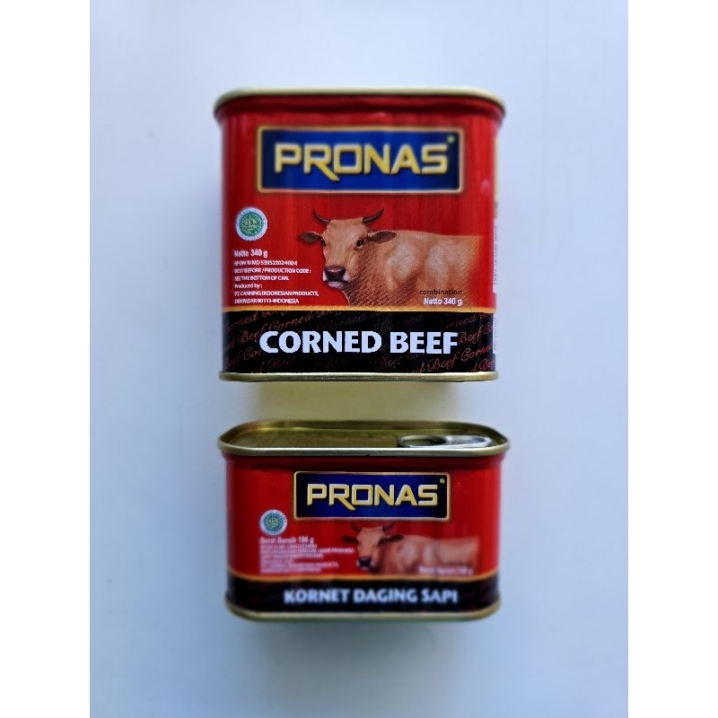 

PRONAS kornet kaleng 340gr & 198gr & 120gr