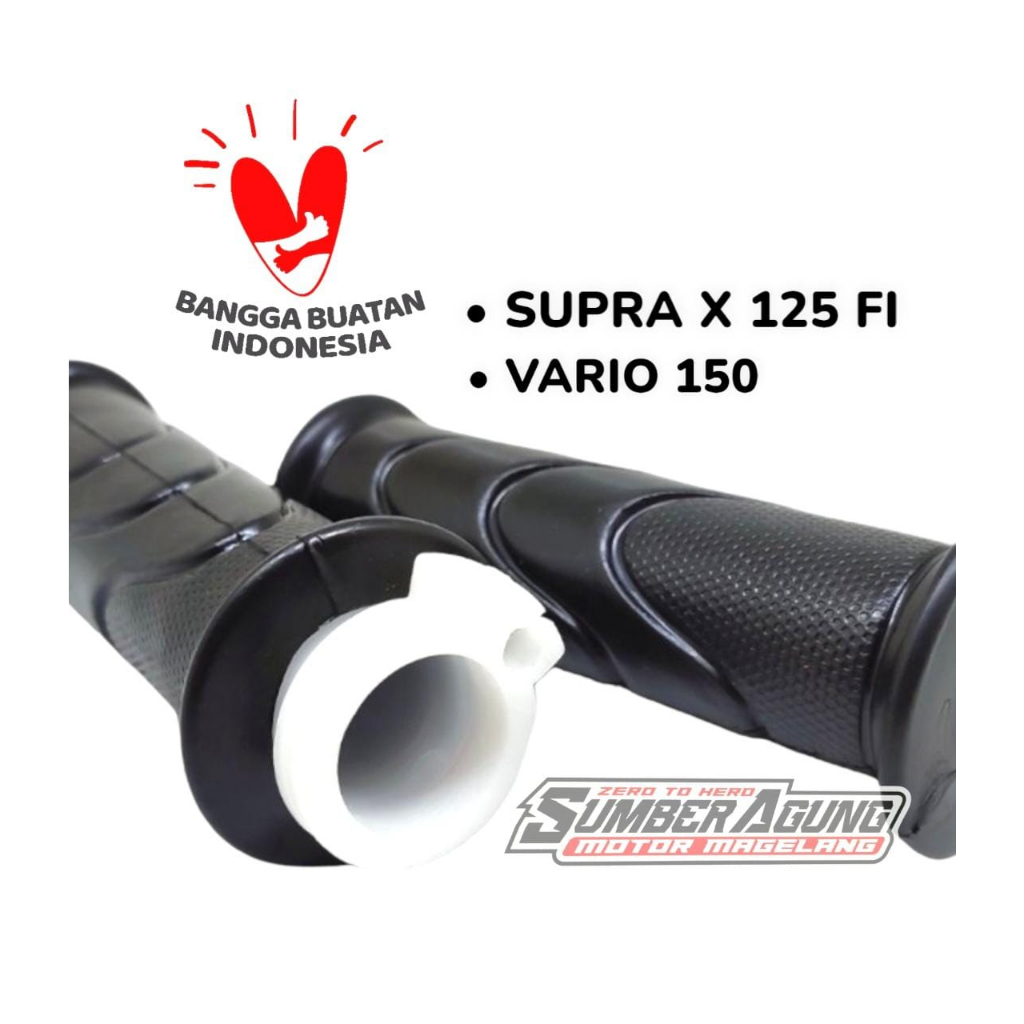 SELONGSONG GAS ASSY SET HANDFAT HANDGRIP SET VARIO 150 SUPRA X 125 FI KUALITAS ORIGINAL