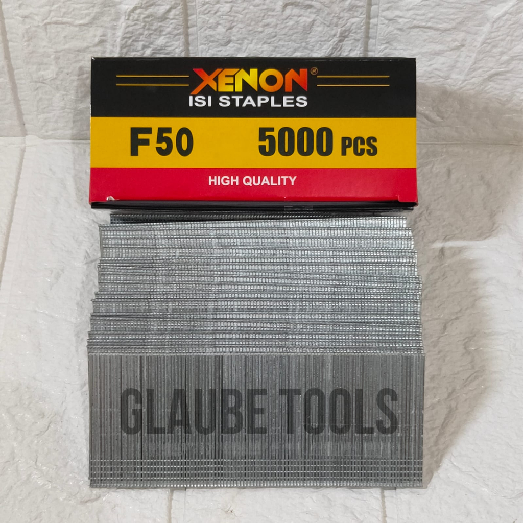 DANIPERSIK123 - ISI PAKU F50 BRAD NAILER REFILL STAPLES MESIN PAKU TEMBAK F-50 HEAVY DUTY