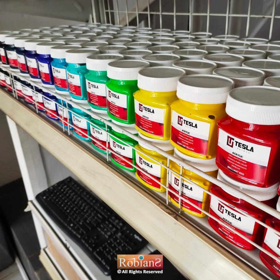 

Cat Lukis / Cat Akrilik - Tesla Acrylic Paint - Uk. 125 ml (Part 2)