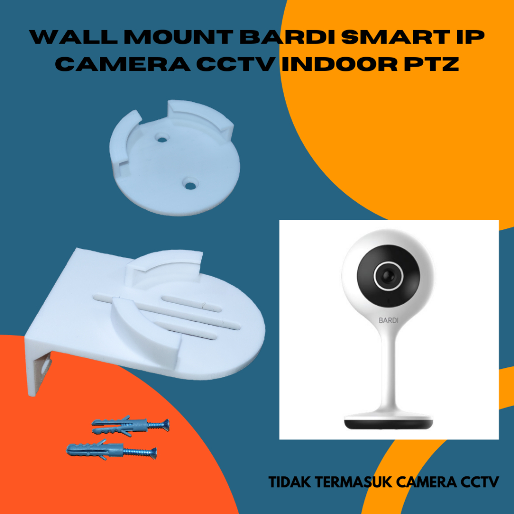 Bardi Smart IP Camera CCTV 360 Indoor IOT Wall Mount Bracket Holder