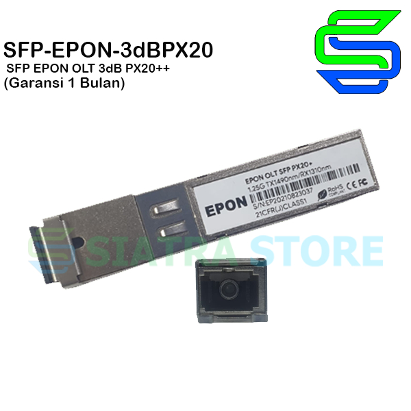 EPON SFP PX20+ 3dB | OLT Epon SFP 3dB PX20+