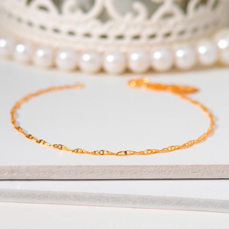 Gelang Emas Toscano Plintir - Toko Emas Gadjah