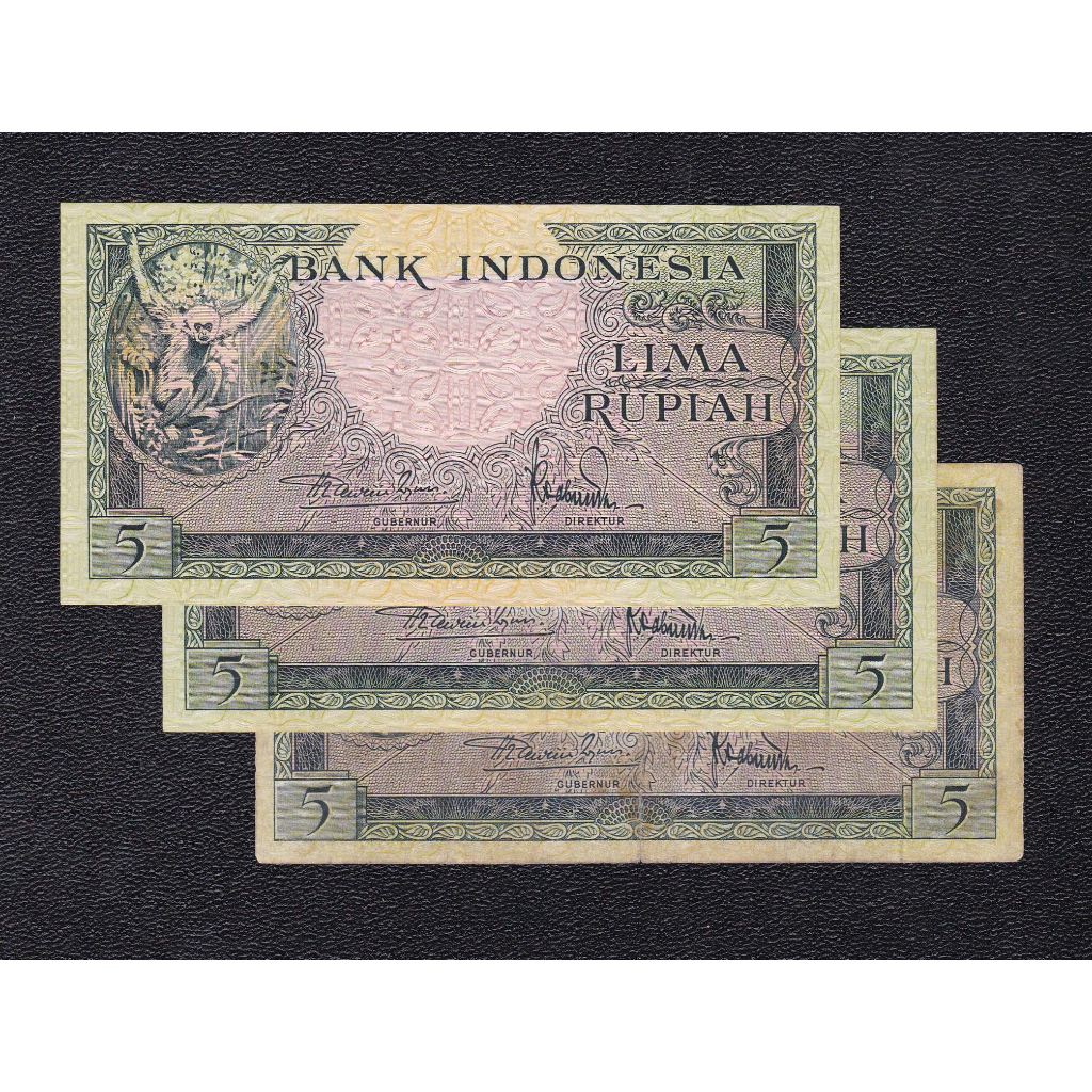 Uang Kuno 5 Rupiah 1957 Seri Hewan