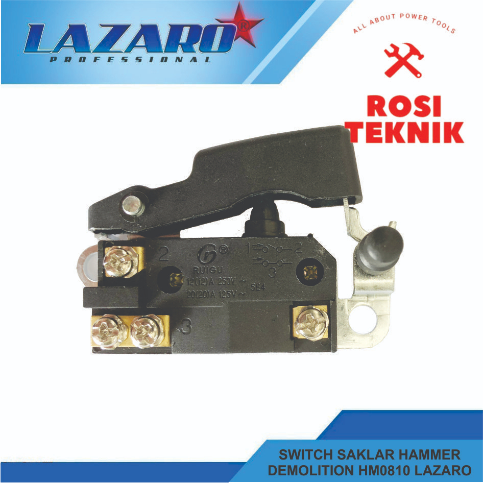 Switch Saklar HAMMER DEMOLITION HM0810 LAZARO