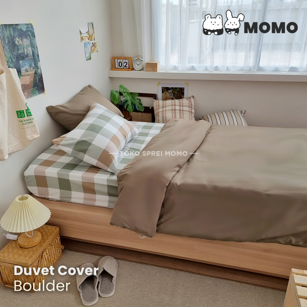 Quilt / Duvet Cover - Size Single - Bahan Microtex - Seri 01 - [SPREI MOMO]