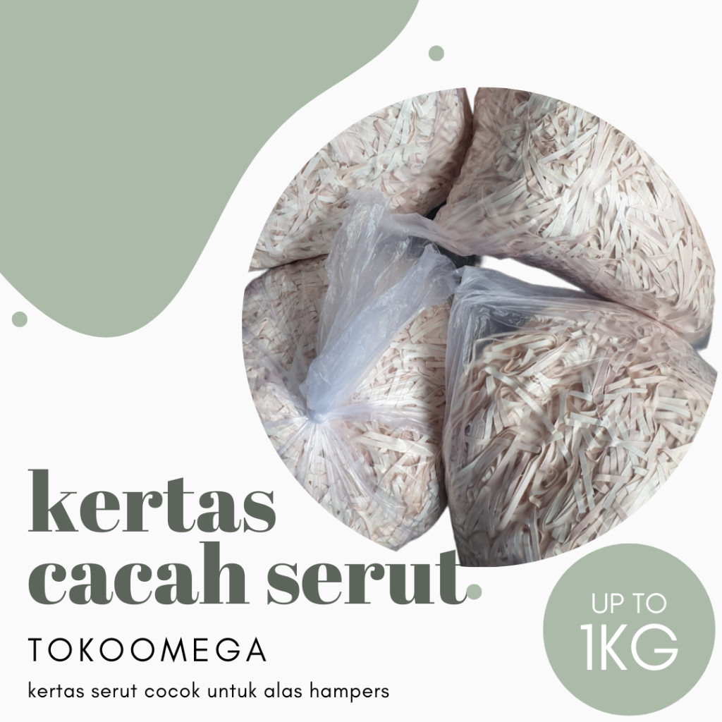 Kertas Serut Cacah Untuk Hampers Kertas Cacahan 1kg