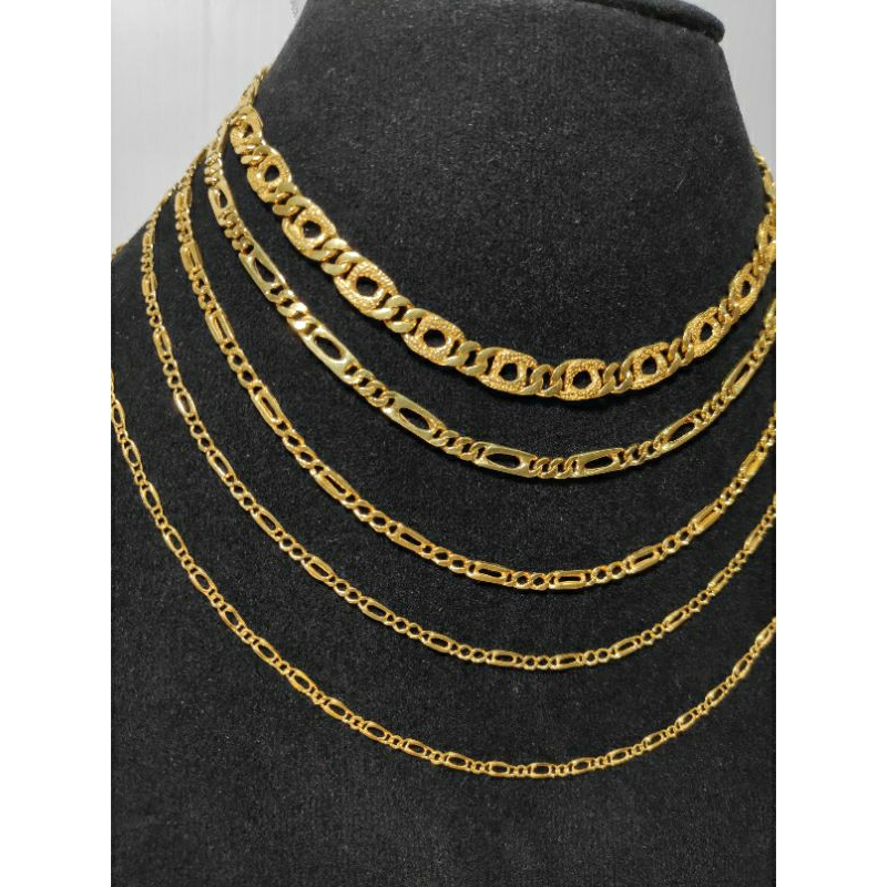 Kalung model 88 emas asli kadar 24k 92% 1 & 1 1/2, 2 & 3sk (6.7, 10.05, 13.4, 20.1 gram g) palembang
